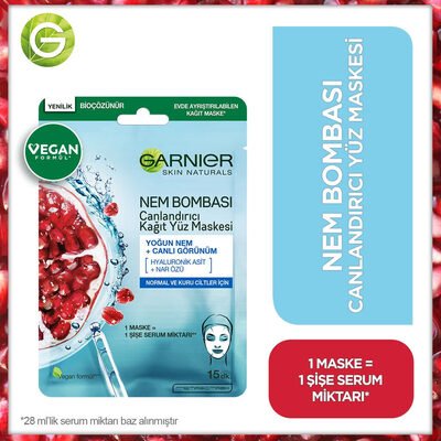 Garnier – Masque Tissu Hydratant SOS Revitalisant